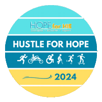 Hustle For Hope Sticker by Hope for HIE