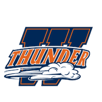 Thunder Sticker by Wheaton College