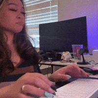 Computer Look Up GIF