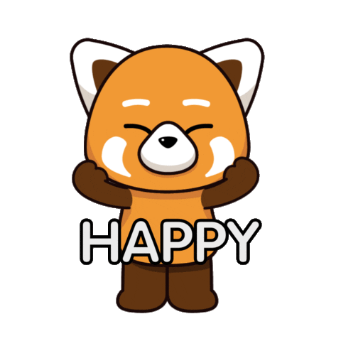 Happy Thank Sticker by PlayDappTown