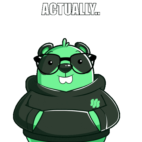 Just Saying Excuse Me Sticker by SuperVerse