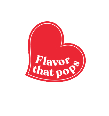 Heart Pop Sticker by Simply Beverages