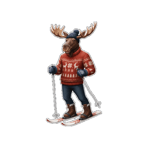 Ski Los Sticker by Björnsonka