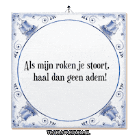 Humor Spreuk Sticker by Tegelspreuken.nl