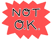 Mal Ok Sticker by Raf Sinopoli
