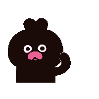 woo_and_wah_wowow かわいい wowow なかよし いたずら Sticker
