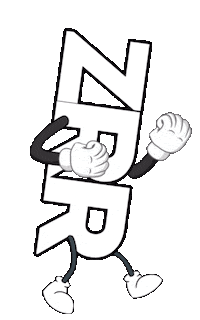 Zrr Sticker by Leroy Patterson
