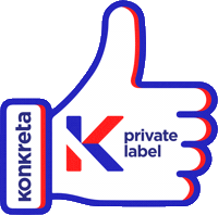 Private Sticker by Konkreta Food