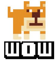 Dog Wow Sticker by Crossy Road