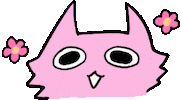 Excited Cat Sticker