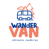 Roadtrip Wander Sticker by WanderVan RoadTrips
