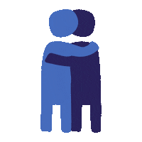Cuddle Sticker by GoVolunteer