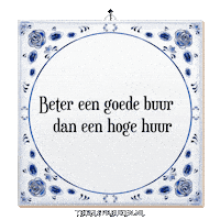 Community Help Sticker by Tegelspreuken.nl