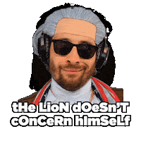 The Lion Sticker