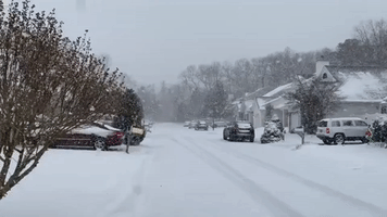 Winter Storm Dumps Heavy Snow on Parts of Coastal New Jersey