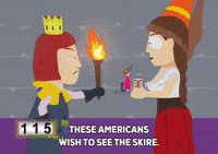english torch GIF by South Park 