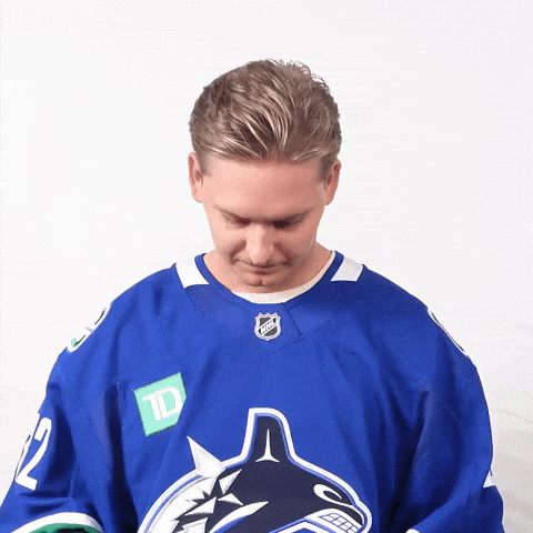 Kevin Lankinen Sport GIF by Vancouver Canucks