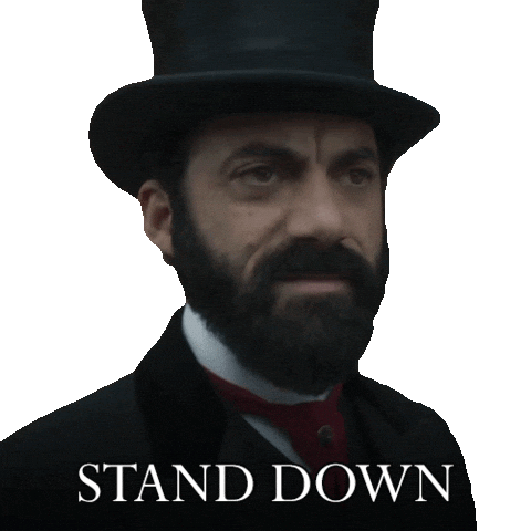 Stand Down George Russell Sticker by HBO Max