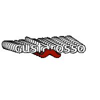 gustarossoit gustarosso Sticker