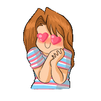 In Love Pareja Sticker