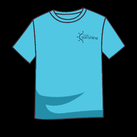 Summer Camp Blue Shirt GIF by Camp Sonshine Nebraska