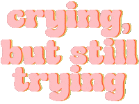 Mental Health Crying Sticker by LexieAF