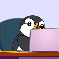 puffinsdotfun work bird cooking internet GIF