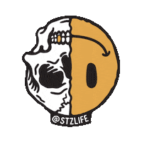 Skull Stzlife Sticker by STZ