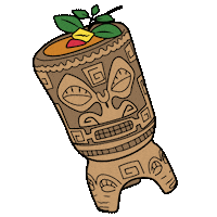 TraderVics tiki mai tai maitai tradervics Sticker