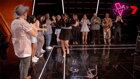 Dance Singing GIF by The Voice Australia