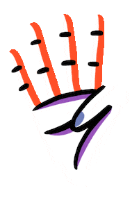 Hand Finger Sticker by Yeremia Adicipta