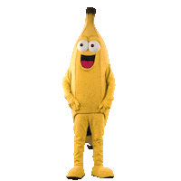 Fruchtalarm healthy banana banane hirschmeiermedia Sticker