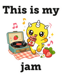 Sticker Cute Reaction Sticker by Naru Naru