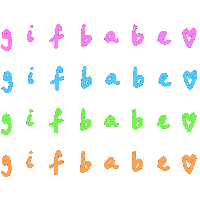 Gifbabe Sticker