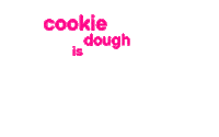 cookiedonyc cookiedough ediblecookiedough hellocookiedough cookiedonyc Sticker