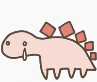 KSasara6 cute cry dinosaurs 悲しい GIF