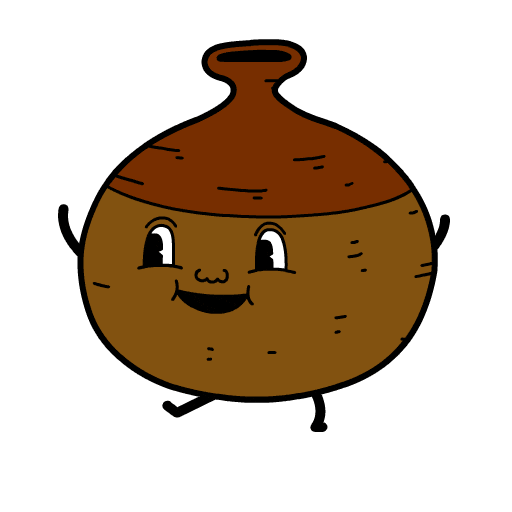 Cartoon Stone Sticker