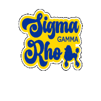 Sigma Gamma Rho Sgrho Sticker by Greek Swag Pack