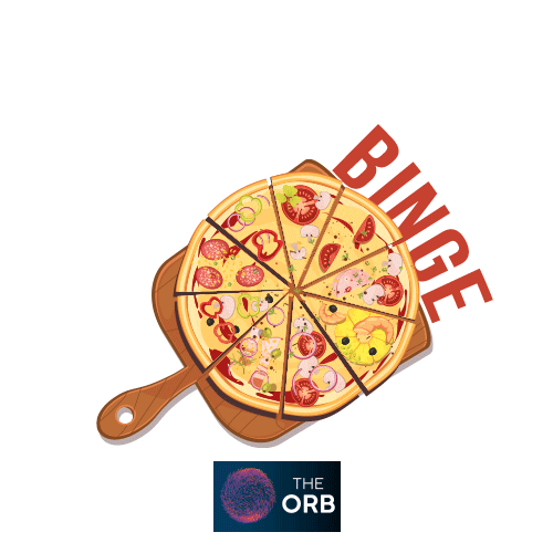 TheOrbMumbai dance party food beer Sticker