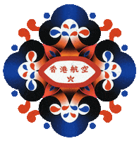 hkairlines tattoo hkairlines hong kong airlines wherehkbegins Sticker