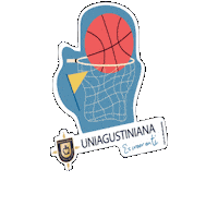 Uniagustoficial uniagustiniana agustiniano Sticker