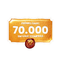 70Anos Sticker by Buaiz Alimentos