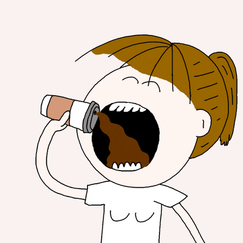 coffee scream GIF by BuzzFeed Animation