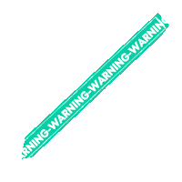 Warning Sticker by PIN-UP.UA
