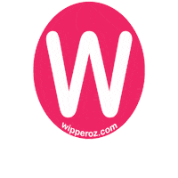 Wipperoz logo ball w wip Sticker