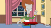 Rogerthealien Tapping GIF by American Dad