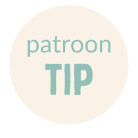 Patroon Stof Sticker by Villa Sassefras