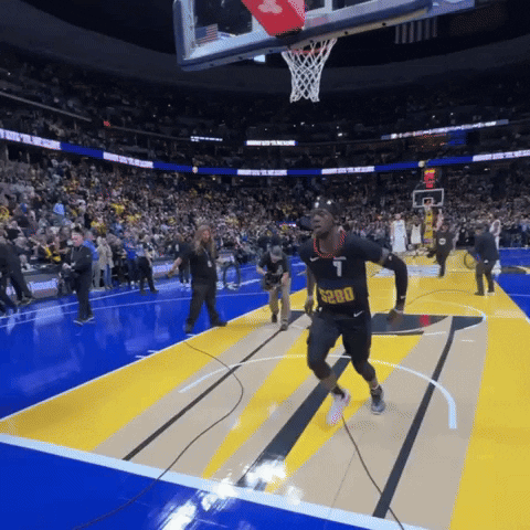 National Basketball Association Running GIF by NBA