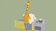 Giraffe Cooking GIF by Annapurna Interactive
