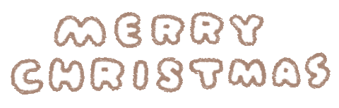 Merry Christmas Sticker by BREAD TREE